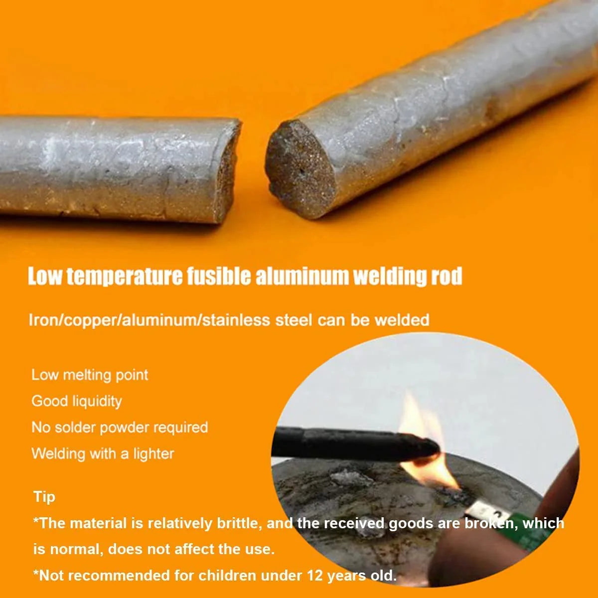 Low Temperature Repair Welding Rods